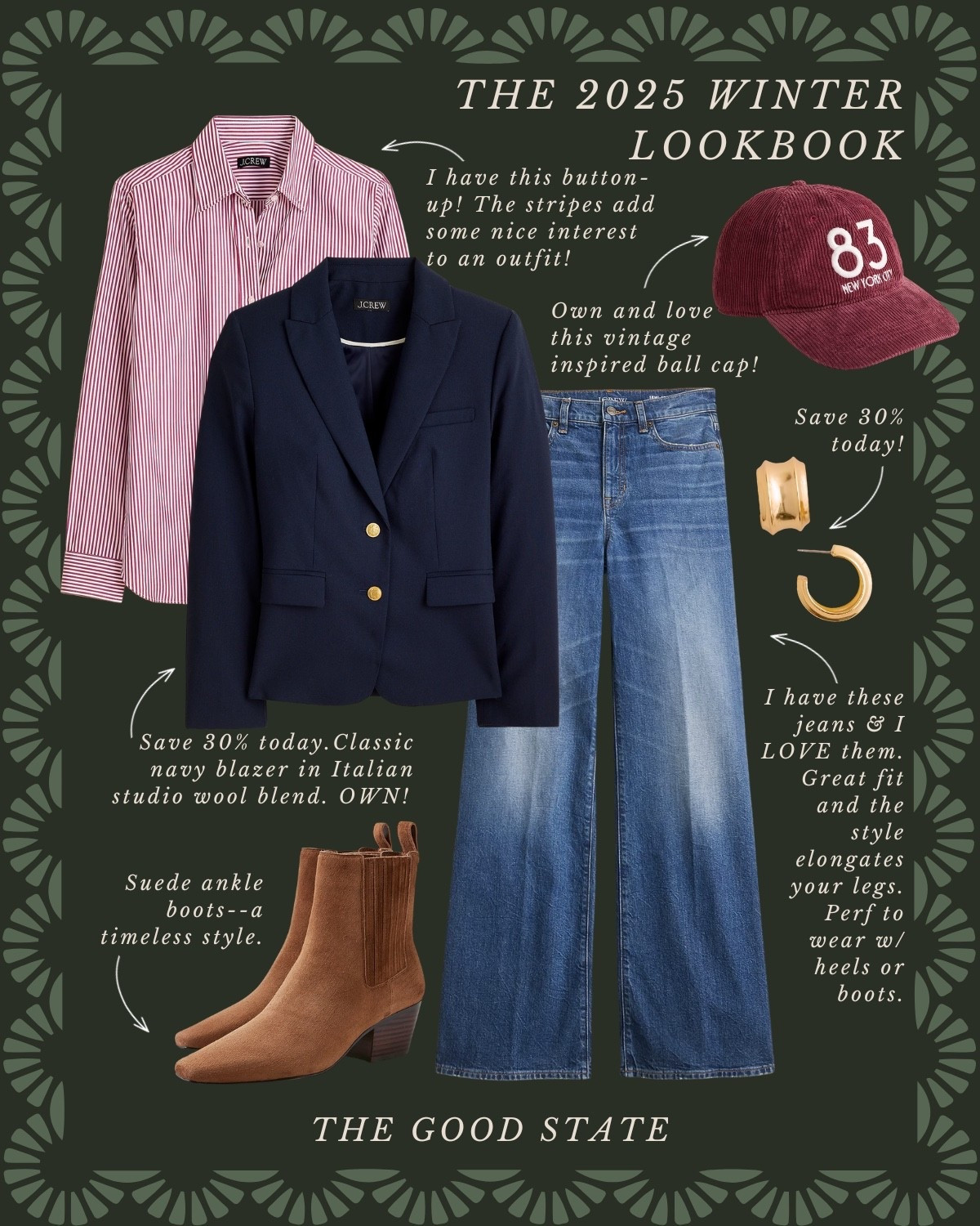 

This is for the girlies who live for the magic that comes with the first snowfall—who can smell snow coming, just like Lorelei Gilmore. For the ones dreaming of Christmas in New York City— sipping cocoa at The Plaza, ice skating under the Rockefeller tree, and strolling down Fifth Ave with twinkling city lights overhead. The ones who live for that Home Alone 2 or Serendipity kind of magic. This is for the ones already decking the halls, planning Christmas parties and shopping for outfits for all their upcoming holiday festivities and cozy ski trips. For the Ralph Lauren lovers bundling up in all the plaid scarves, fur coats and riding boots. This is for the ones who are loving a good leopard moment and who aren’t afraid of pops of color to brighten the cold, rainy days. For the ladies finding every reason to wear red lipstick and earmuffs. This collection is for the ladies who can never have too many Fair Isle sweaters, cashmere layers and wool mittens. This is for the ones embracing all festive goodness and warm at-home moments the season has to offer.

#slowliving #romantizeyourlife #90sera #90style #90saesthetic #ralphlauren  #preppyfashion  #ralphlauren #ivyleague #ralphlaurenchristmas #winterfashion #winterstyle #nyc #christmasinnewyork #winteroutfits #classicstyle #holidayoutfit #nyeoutfit #ootd #giftsforher




#LTKSaleAlert #LTKActive #LTKFindsUnder50