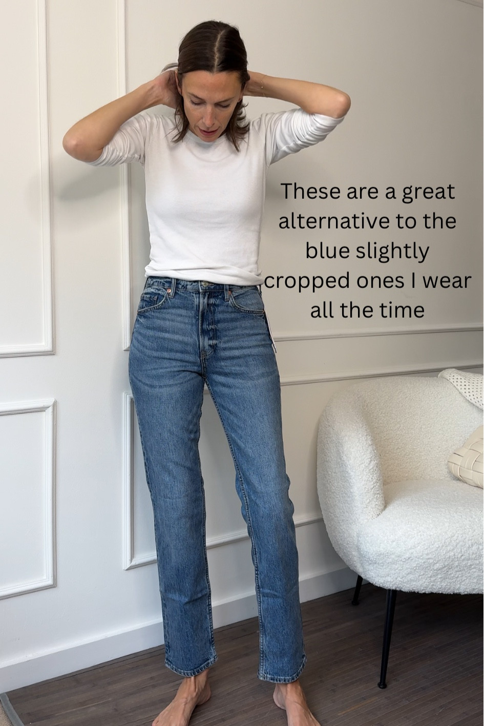 The perfect pair of mid-wash jeans that are very similar to my favourite blue pair you often ask about. Great jeans for autumn 🍂 

#LTKFindsUnder50 #LTKSeasonal #LTKStyleTip