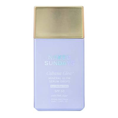 Naked Sundays
             ‘Cabana Glow’ Mineral Glow Serum Drops SPF50 Illuminating 40ml | Sephora UK