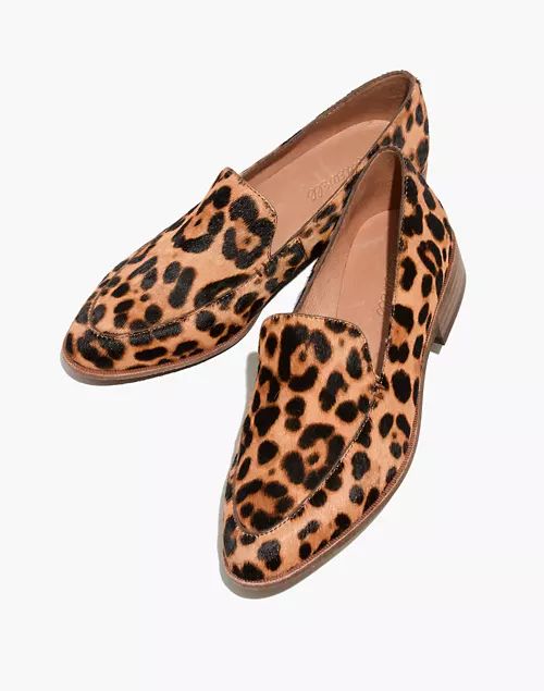 The Frances Loafer in Leopard Calf Hair | Madewell