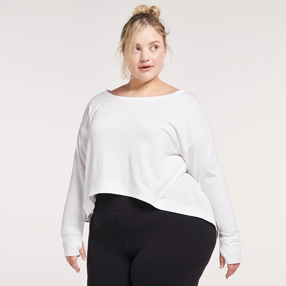 Plus Size FLX Lounge High-Low Top | Kohls | Kohl's