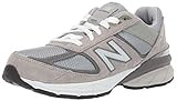 New Balance 990 V5 Lace-Up Sneaker, Grey/Grey, 5.5 Wide US Unisex Big_Kid | Amazon (US)