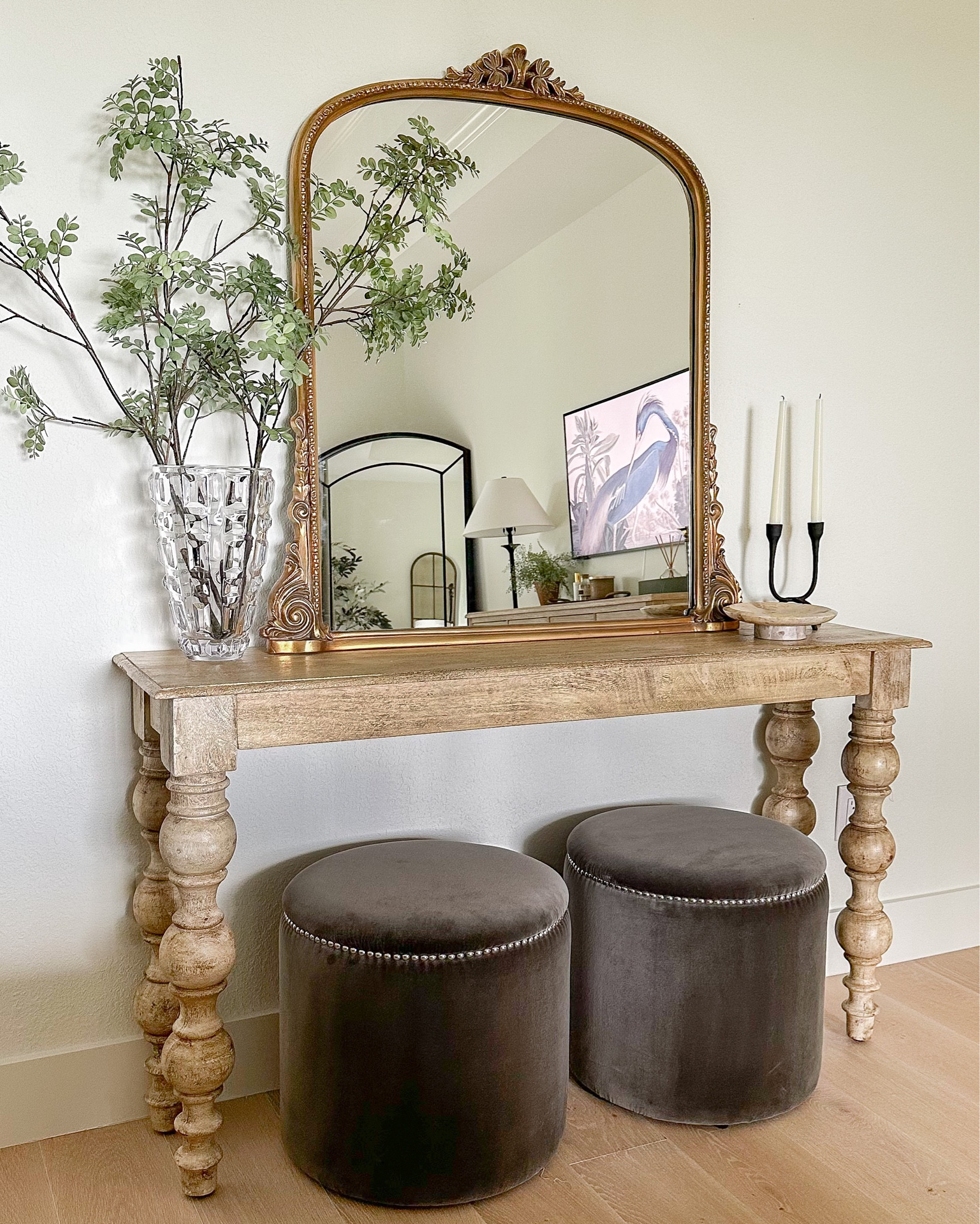 All sizes still on sale for the Gleaming Primrose mirrors at Anthropologie! I recently added the 3’ in gold to this console table styling in our bedroom and it totally lives up to the hype! Just stunning!

#LTKhome #LTKstyletip #LTKsalealert