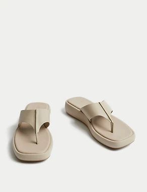 Flatform Toe Thong Sandals | M&S Collection | M&S | Marks & Spencer IE