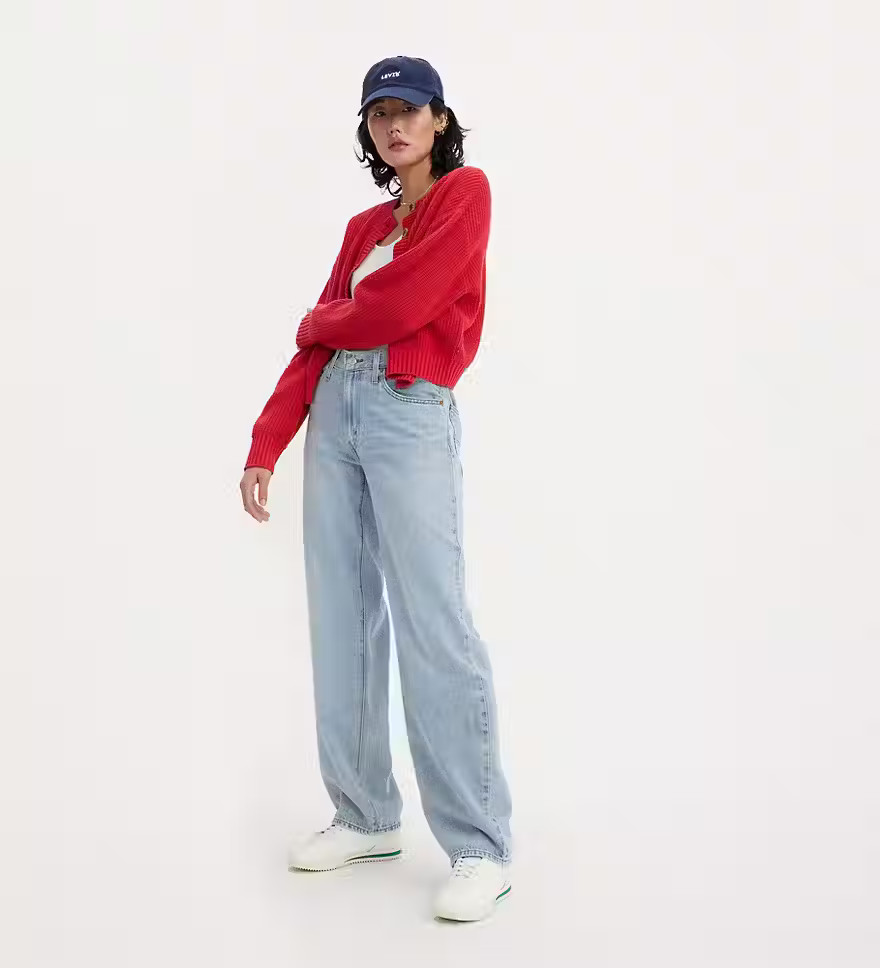 Baggy Dad Performance Cool Women's Jeans - Light Wash | Levi's® US | LEVI'S (US)