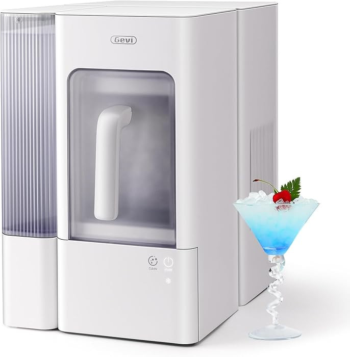 Gevi Adella Nugget Ice Maker Countertop with 1 Gallon Side Tank, 40lbs/24H Nugget Ice Machine wit... | Amazon (US)