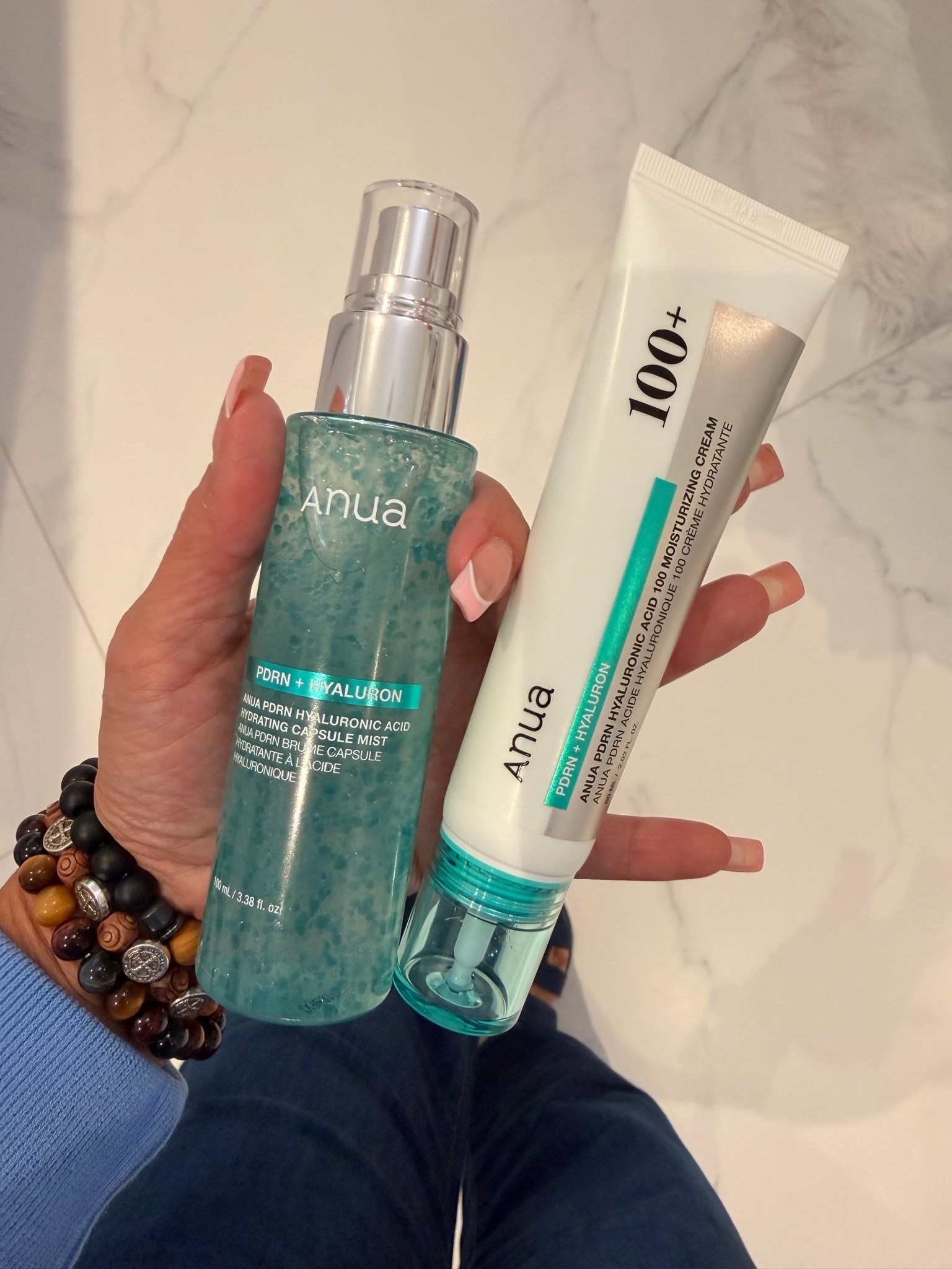 Anua skincare has become my favorite for my everyday routine. The moisturizer and face mist leave that glass skin effect that makes me look and feel amazing

#LTKmorningroutine #LTKselfcare