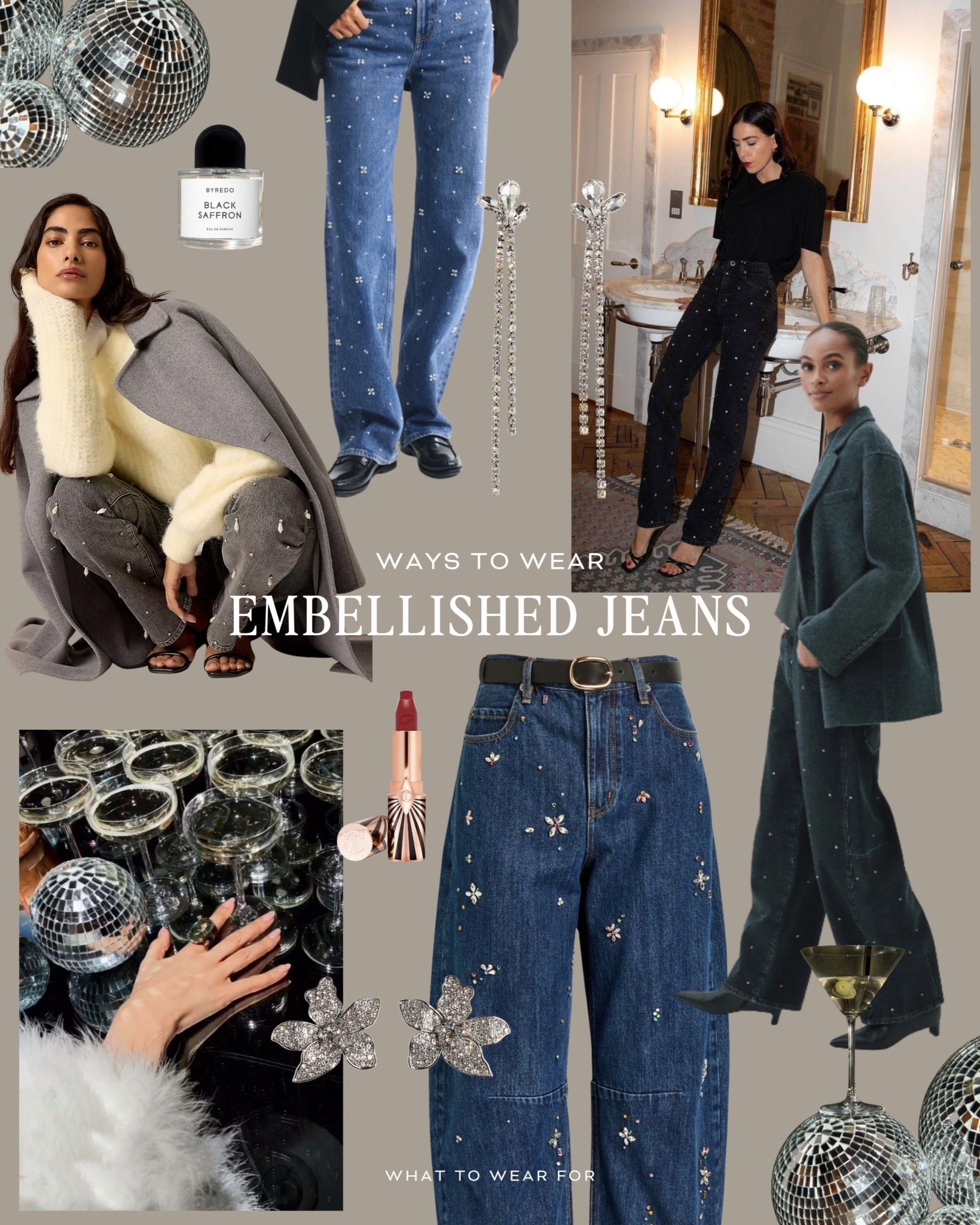 Ways to wear embellished jeans this season ✨

#LTKpartywear #LTKfestive #LTKwinter