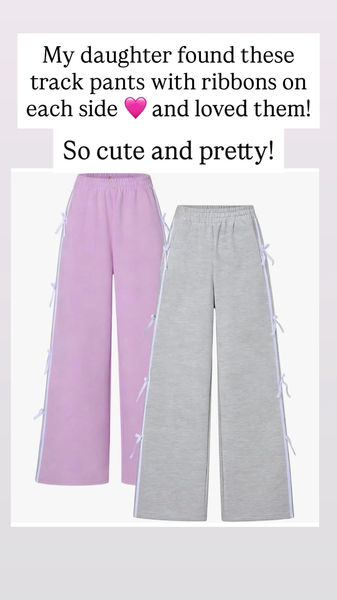 I can’t get over how cute these bow tie track pants are for girls. So cute and sweet! 

#LTKSaleAlert #LTKKids