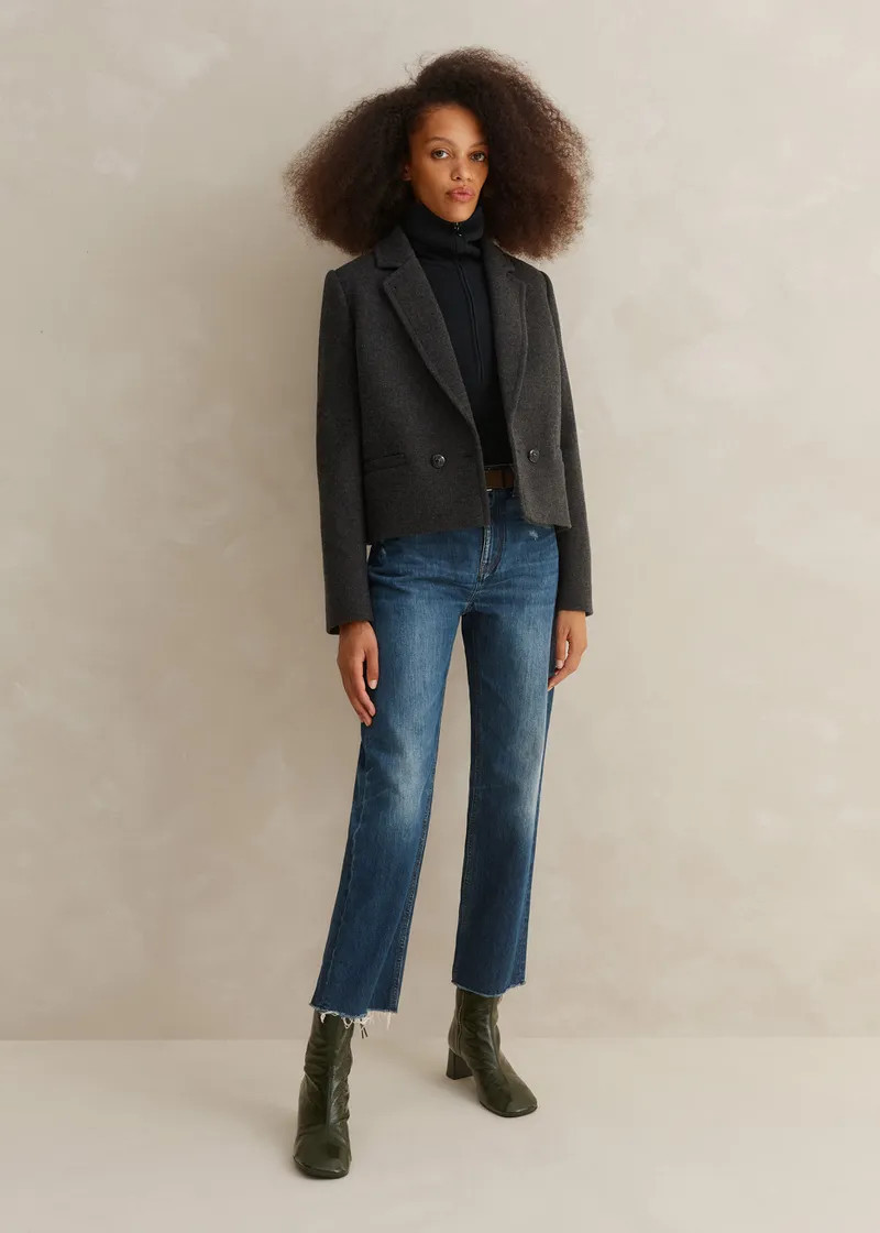 Italian Wool Crop Forever Jacket | ME+EM US