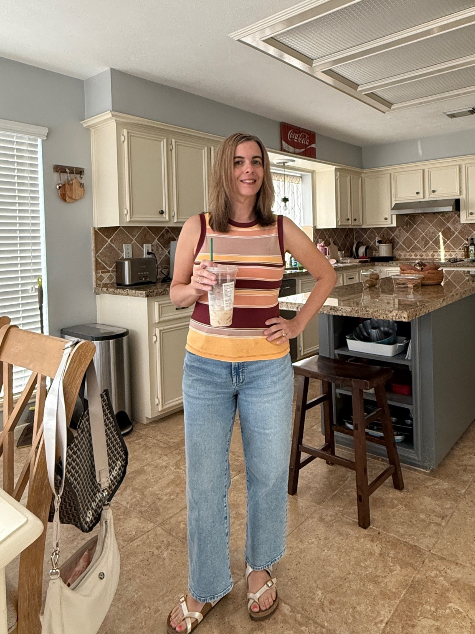 Wearing my favorite @Madewell Jeans paired with a sleeveless top and going out for the day to shop with my daughter. - fall outfit 

#LTKxMadewell

#LTKootd #LTKOver40