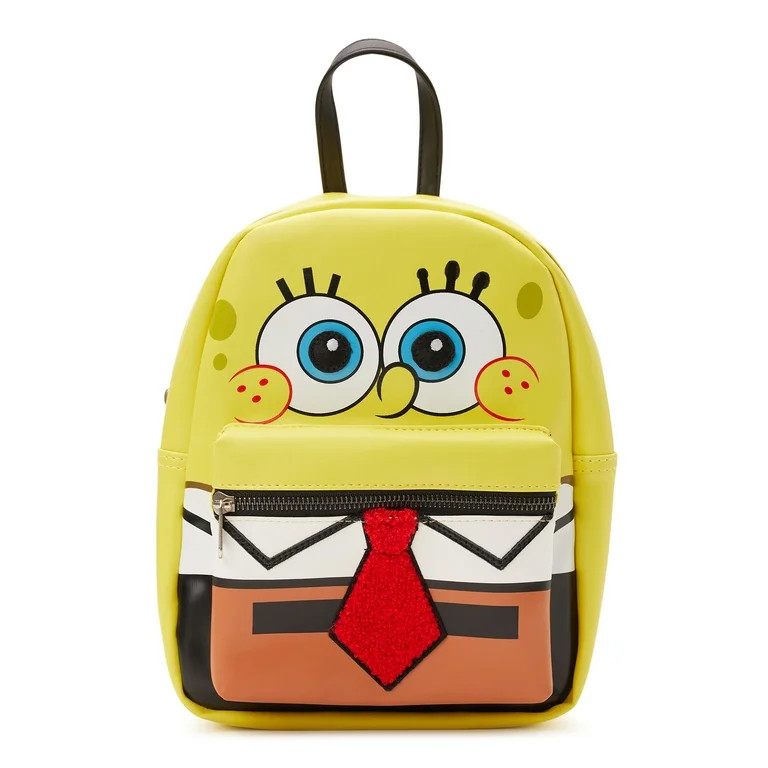 SpongeBob SquarePants Women's Mini Backpack, Yellow - Walmart.com | Walmart (US)