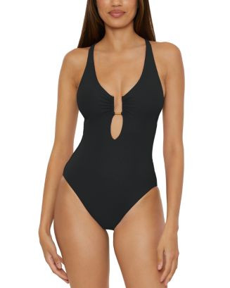 BECCA® by Rebecca Virtue Modern Edge One Piece Swimsuit  | Bloomingdale's Women | Bloomingdale's (US)