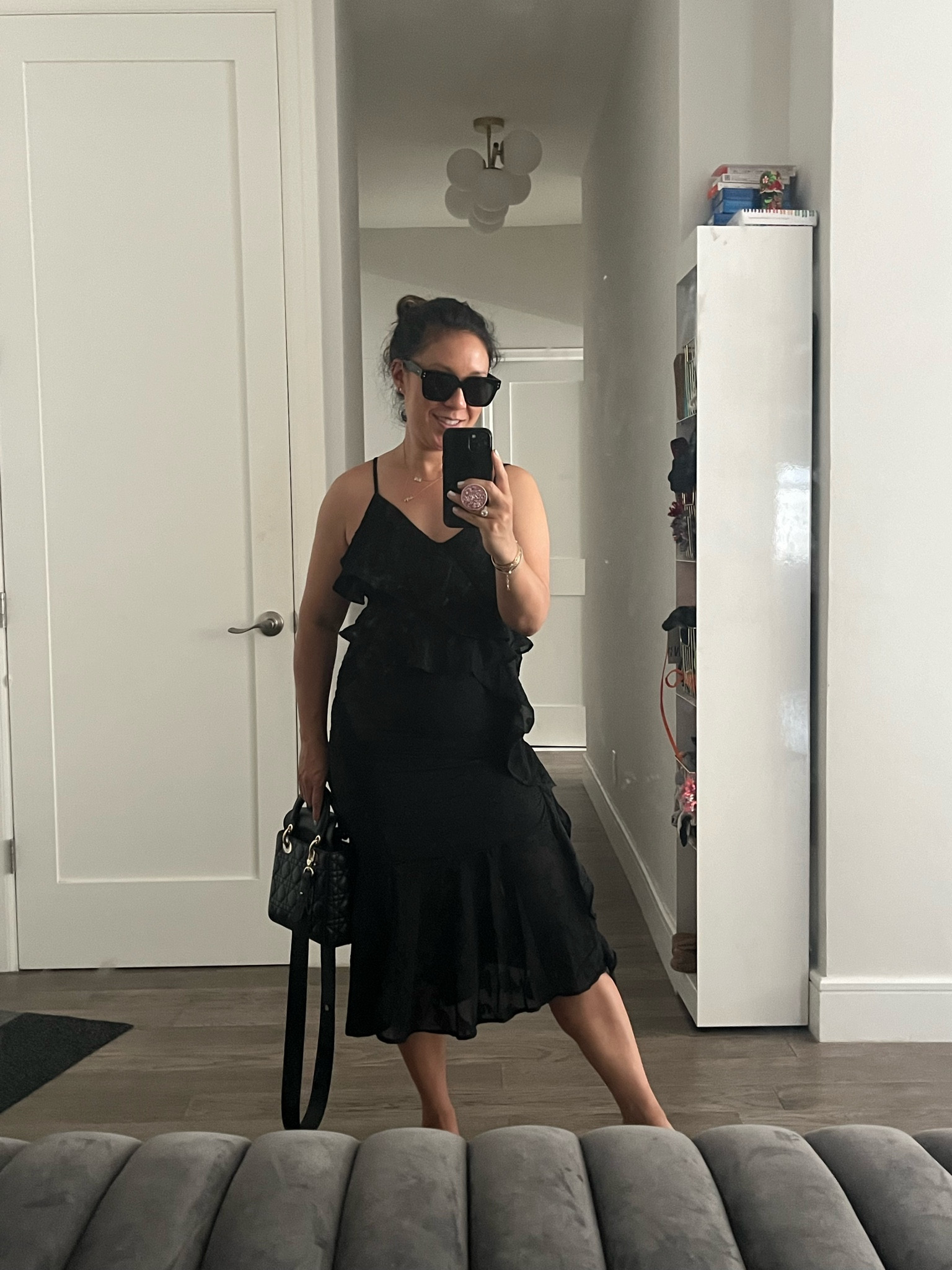 Ruffle dress. Summer wedding ready. Or just a good time. I’d wear this dress anywhere. This style is easy to wear and looks EXPENSIVE. I love the side zipper and adjustable shoulder straps. I’m wearing an xs. I’d say size up or buy two sizes if you have a large chest. My chest is small.

#LTKWedding #LTKTravel #LTKFindsUnder50