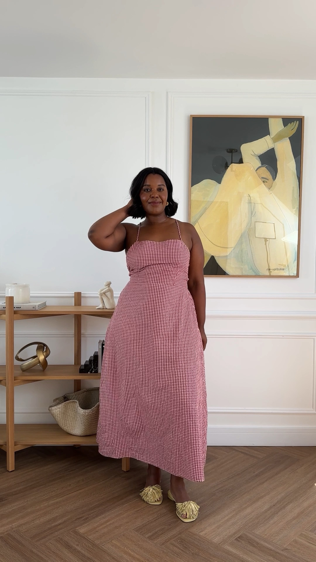 Curvy Cool girl outfit formula for a heatwave ☀️ 


Summer dress, summer dressing, gingham dress, colourful style, midsize fashion 

#LTKeurope #LTKmidsize #LTKstyletip