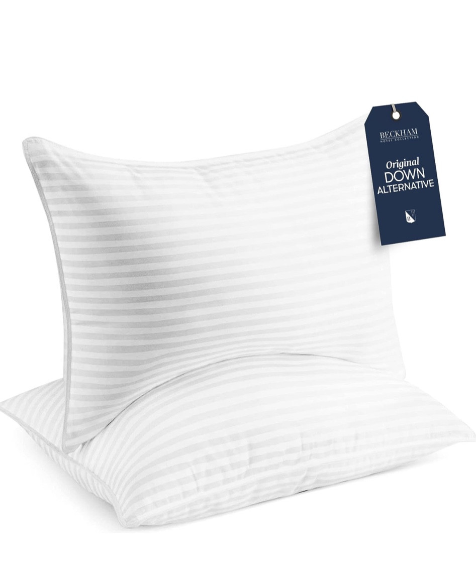 These are our FAVORITE pillows!!! They feel just like hotel pillows🤩 

pillows//amazon//comfy

#LTKHome #LTKFindsUnder100 #LTKFamily