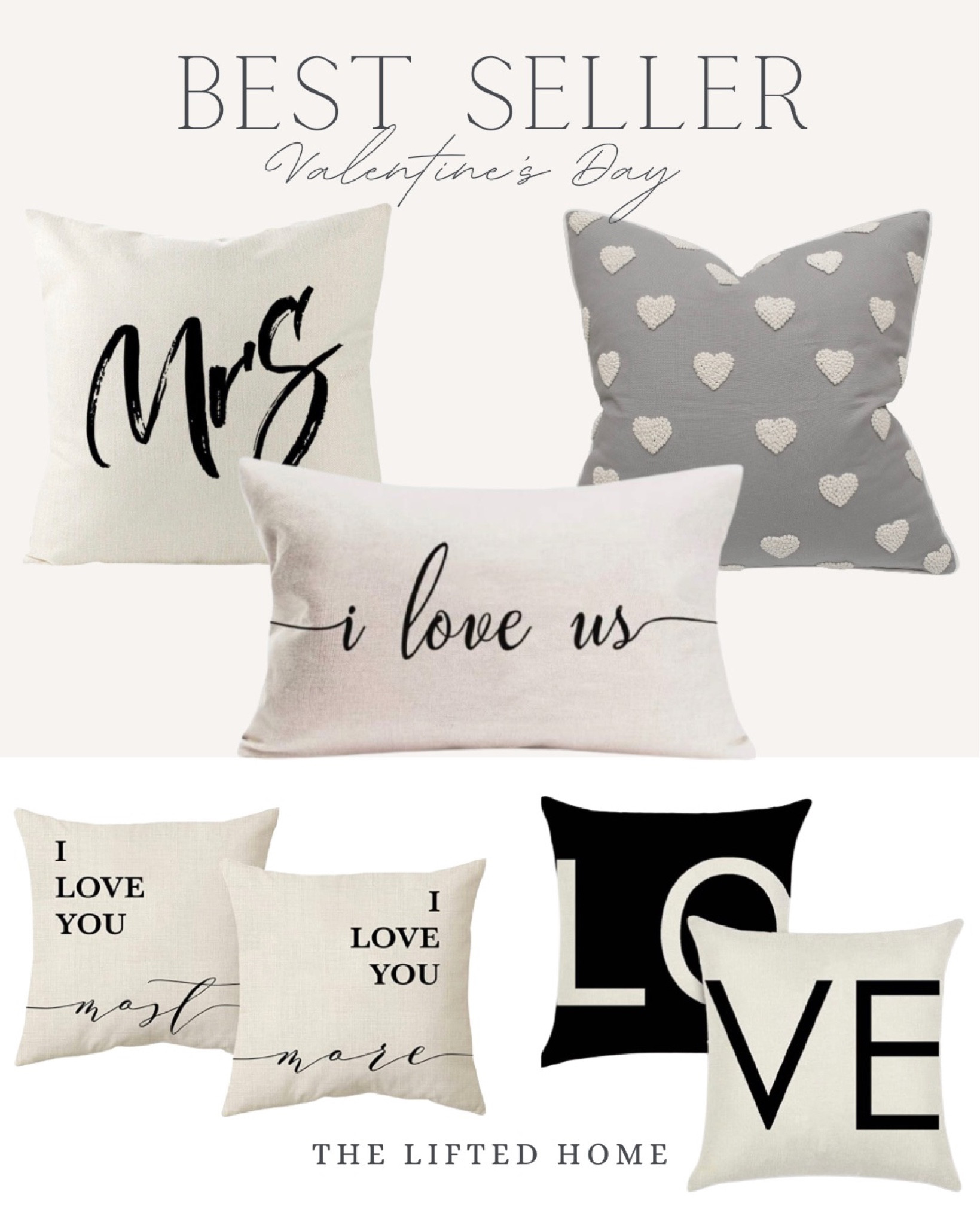 Cozy throw pillows for Valentine’s Day home decor!

#LTKhome #LTKSale #LTKFind