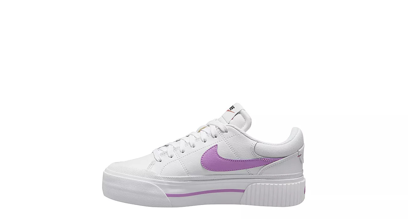 Nike Womens Court Legacy Lift Sneaker - White | Rack Room Shoes