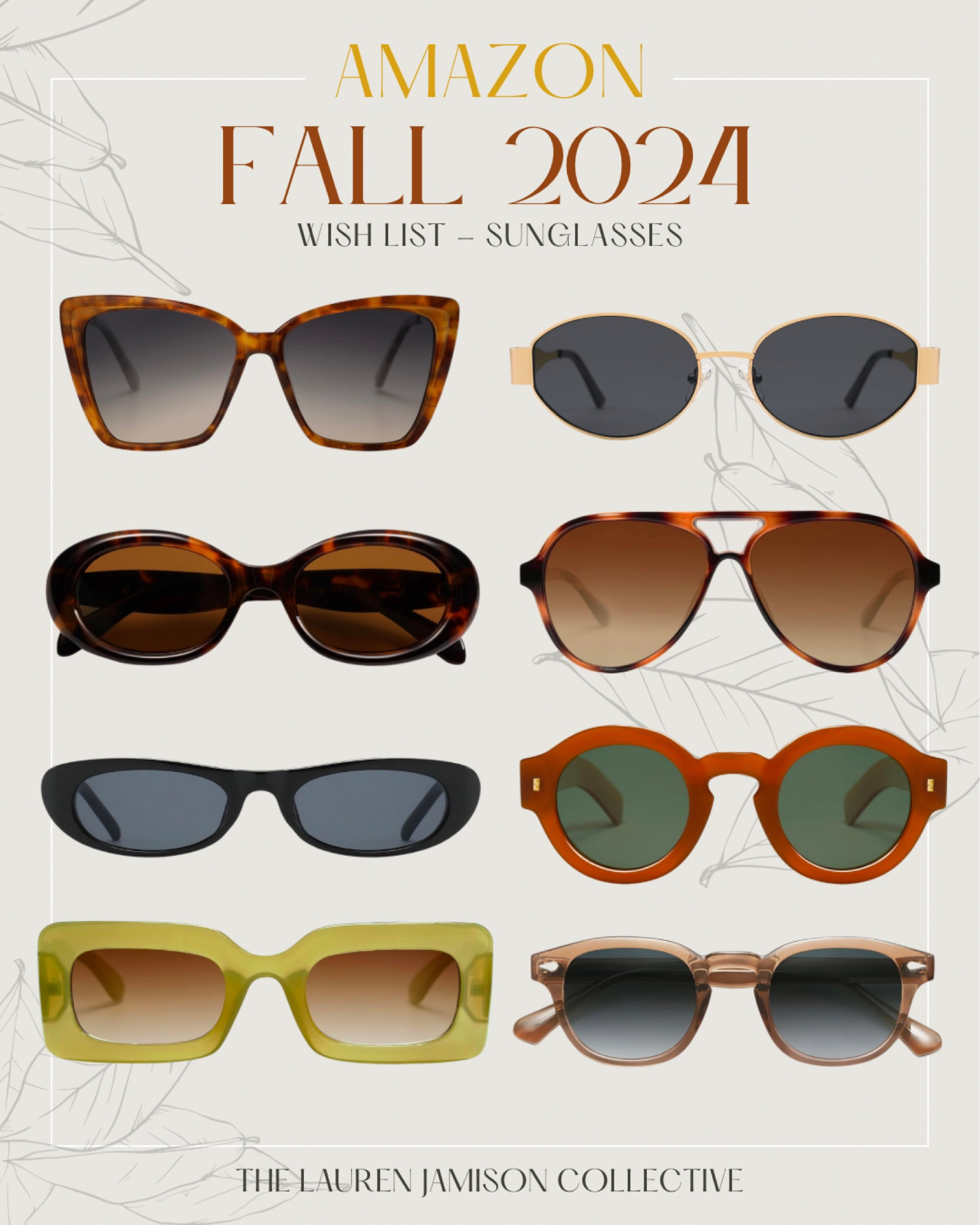 Fall 2024 is all about bold shades! 🍂🕶️ Check out my must-have sunglasses from Amazon—affordable, stylish, and perfect for every autumn outfit. Tap to shop! #FallFashion #AmazonFinds #Sunglasses

#LTKSeasonal #LTKFindsUnder50 #LTKStyleTip