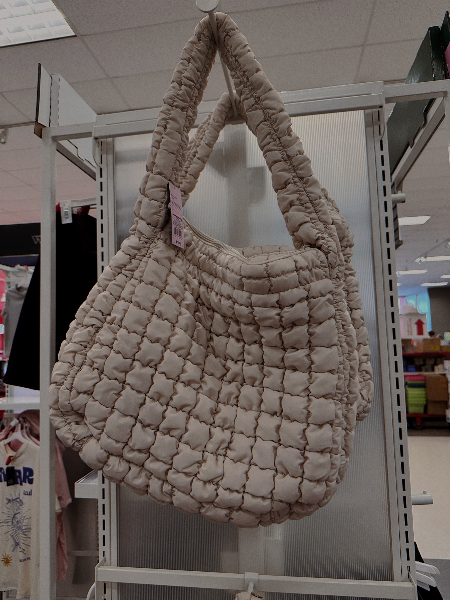 I’ve wanted this bag so bad but also didn’t want to pay $25 for it! Turns out, it’s 30% off! Win win👏🏼 got my free people inspired bag finally!

Beige bag, target find, target style, target purse, target bag, summer bag, big bag, puffy bag 

#LTKItBag #LTKStyleTip #LTKSaleAlert