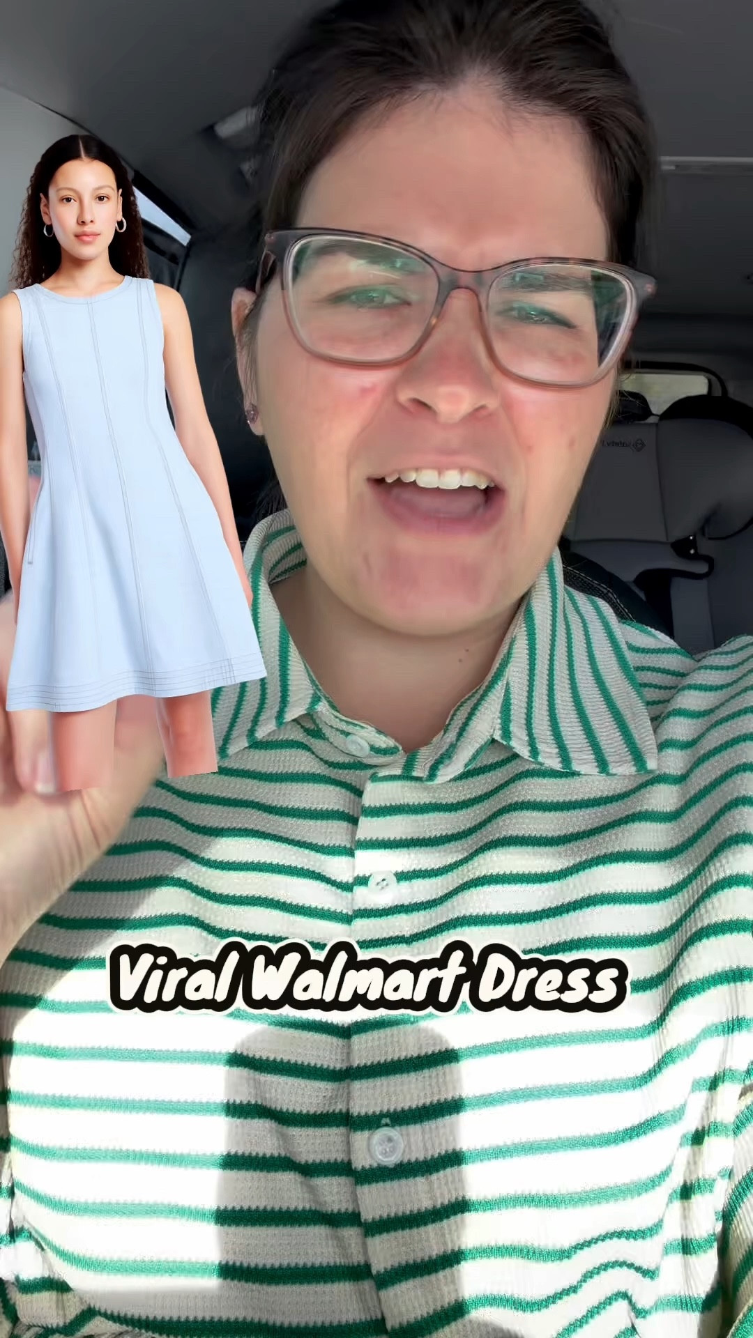 Trying out this viral Walmart dress for science 😝 

This dress would be the perfect addition to any spring wardrobe. Throw on a shirt underneath or a cardigan over the top to balance it out. Great for casual date nights or dressier Easter events. I’m gonna link it for ya because I don’t think it’s gonna last long! 

#LTKMidsize #LTKootd