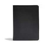 CSB He Reads Truth Bible, Black LeatherTouch, Black Letter, Wide Margins, Journaling Space, Illus... | Amazon (US)