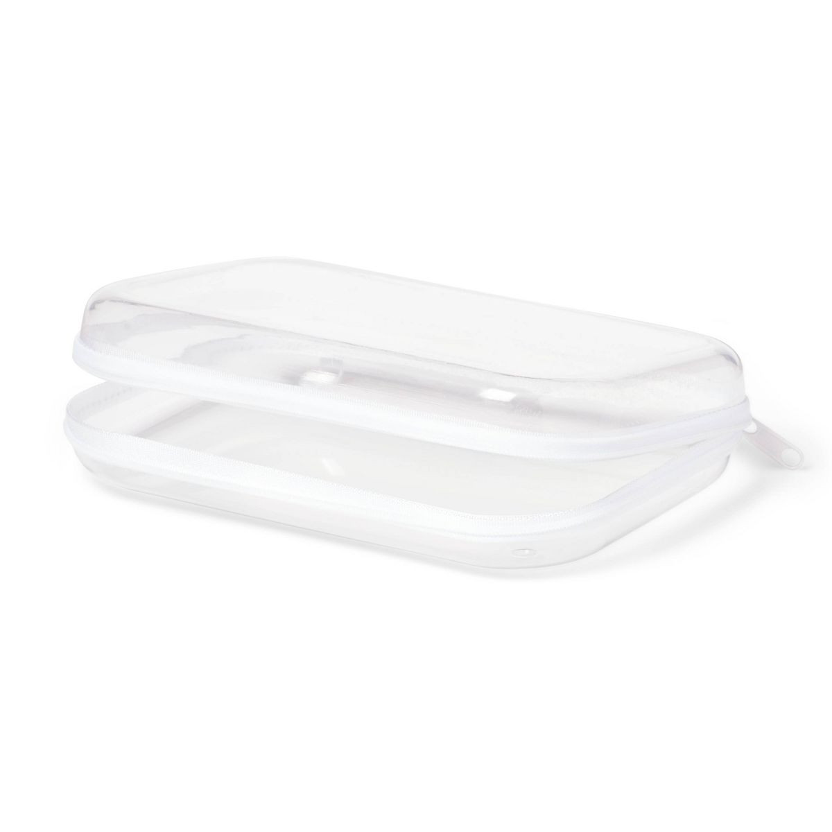 Hard Sided Zipper Pencil Case Clear - up&up™ | Target