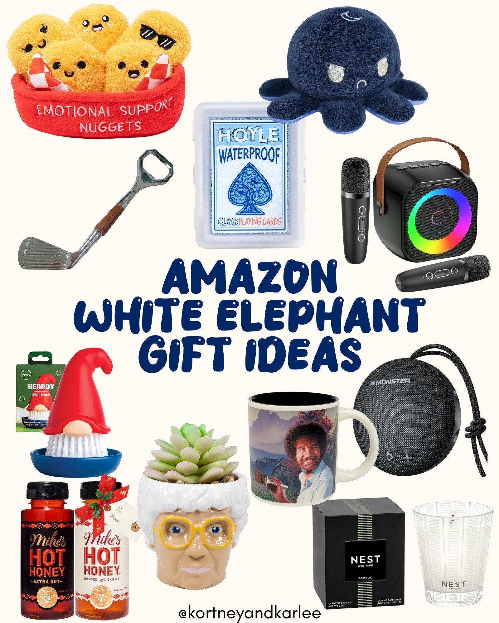 Amazon White Elephant Gift Ideas!

Kortney and Karlee | #kortneyandkarlee #LTKfindsunder50 #LTKfindsunder100 #LTKtravel 