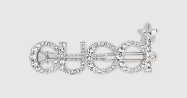 Gucci - Crystal Gucci hair slide | Gucci (US)