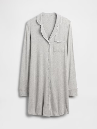 Maternity Modal PJ Shirtdress | Gap (US)