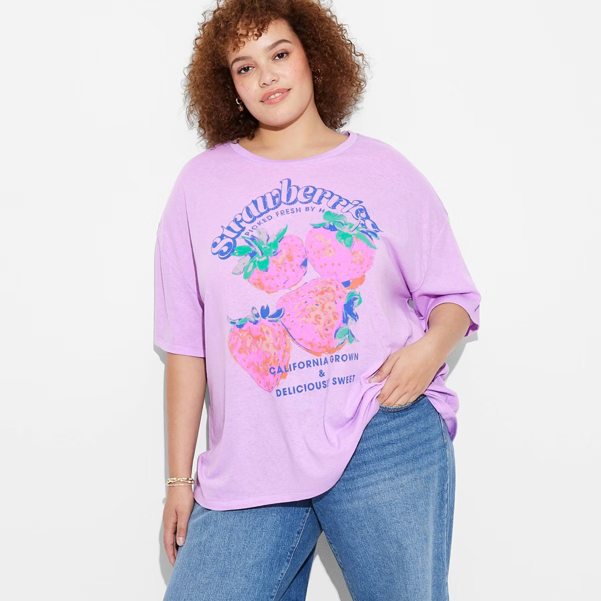 Women's Oversized Short Sleeve Graphic T-Shirt - Wild Fable™ | Target