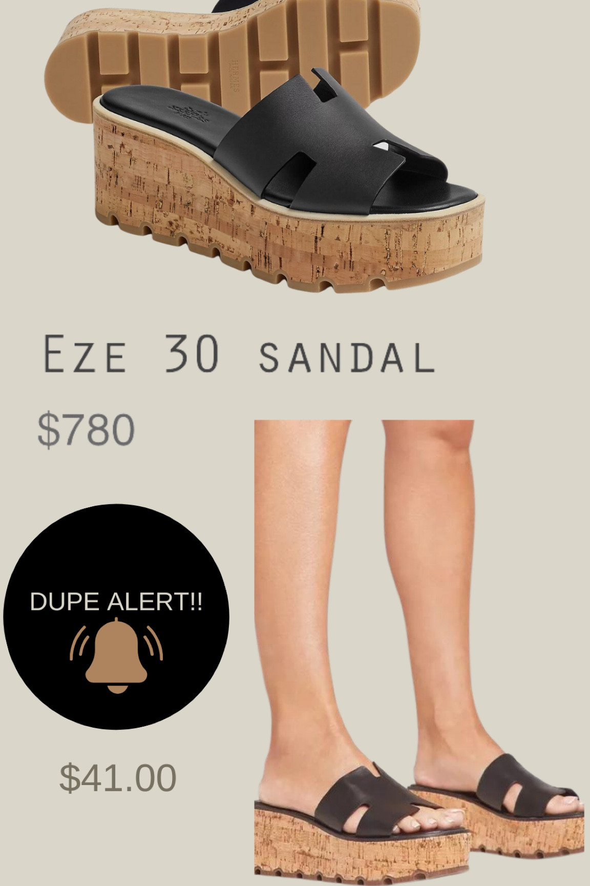 Get the look for less! Cork Platform Mules

#LTKstyletip #LTKfindsunder50 #LTKfindsunder100