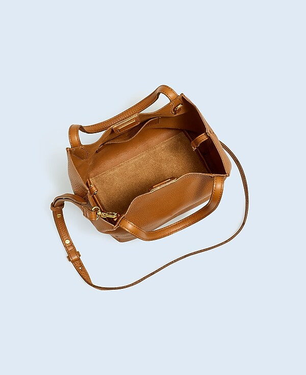 The Mini Shopper Tote in Soft Grain Pebbled Leather | Madewell | Madewell