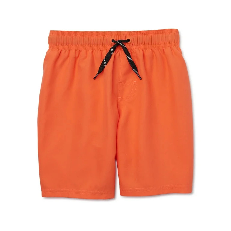 Wonder Nation Boys Everyday Value Swim Trunk, Sizes 4-18 & Husky | Walmart (US)