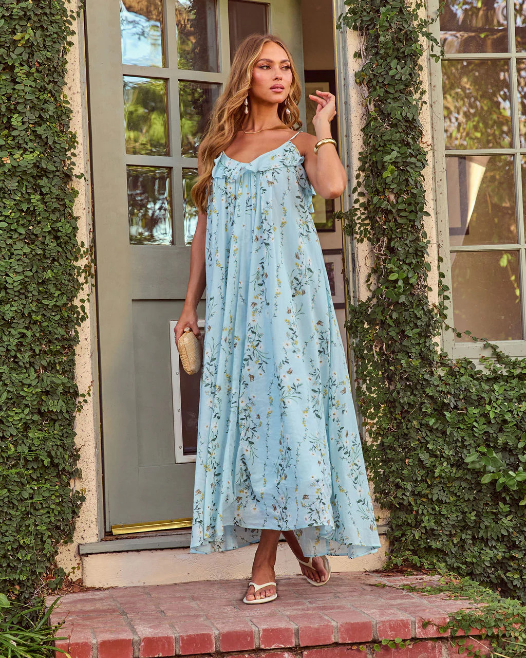 Petaline Poise Floral Maxi Dress | VICI