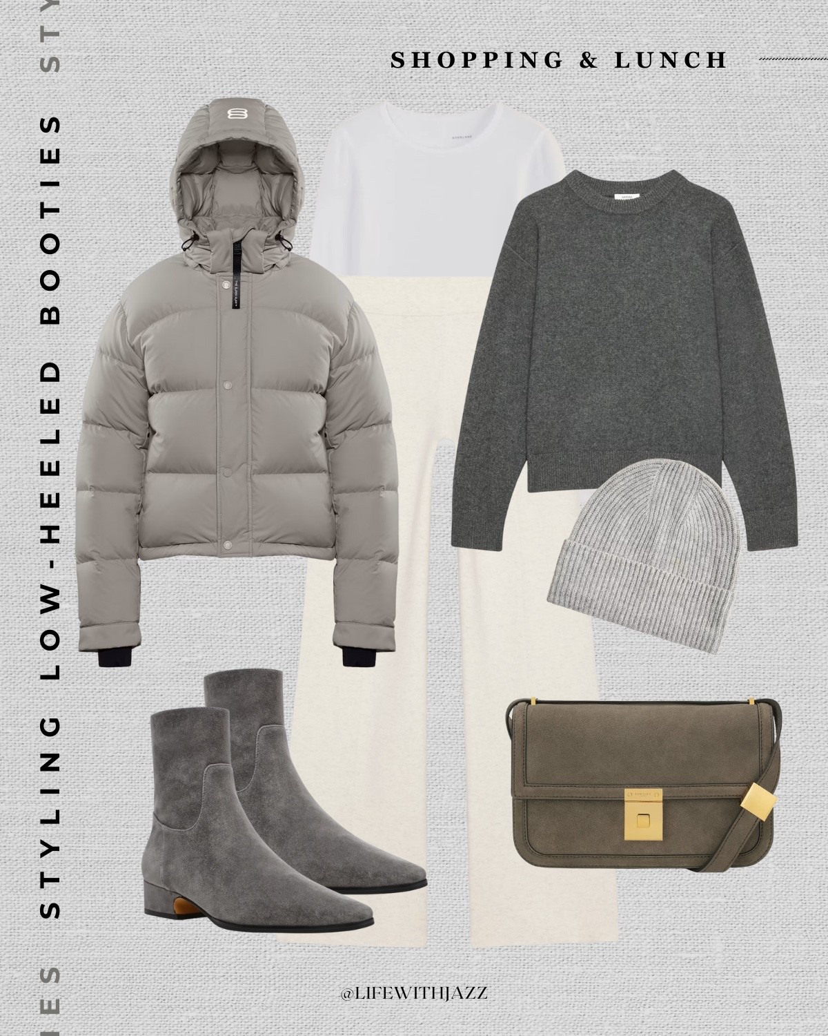 Styling low-heeled booties for winter 

Steve Madden dusty booties — still on sale at certain retailers + I found they come in two more colors at dsw! 

#LTKootd