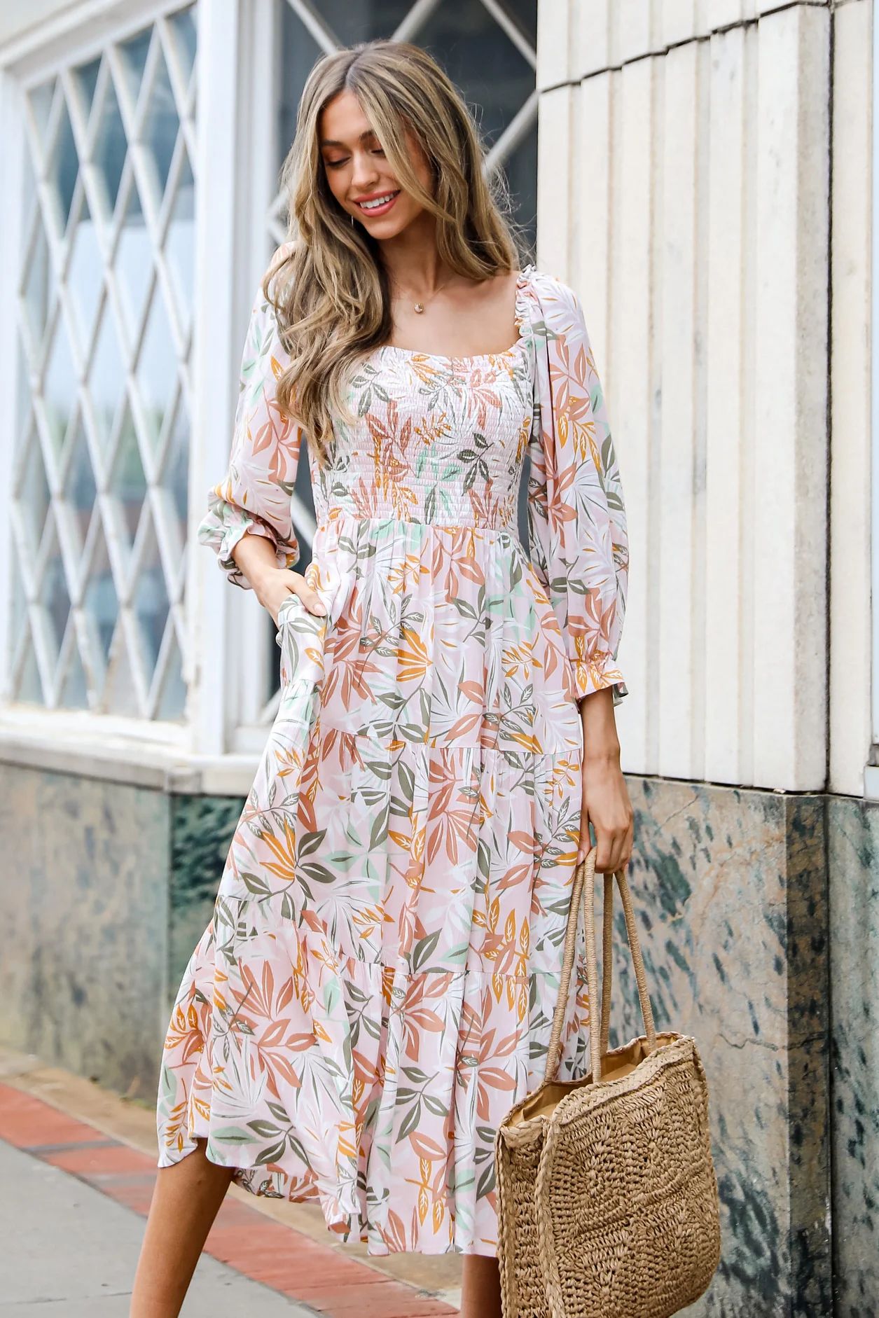 Tropical Daydream Midi Dress | Dress Up