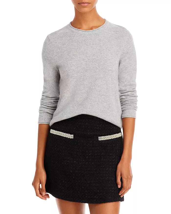 Rolled Edge Cashmere Sweater - 100% Exclusive | Bloomingdale's (US)