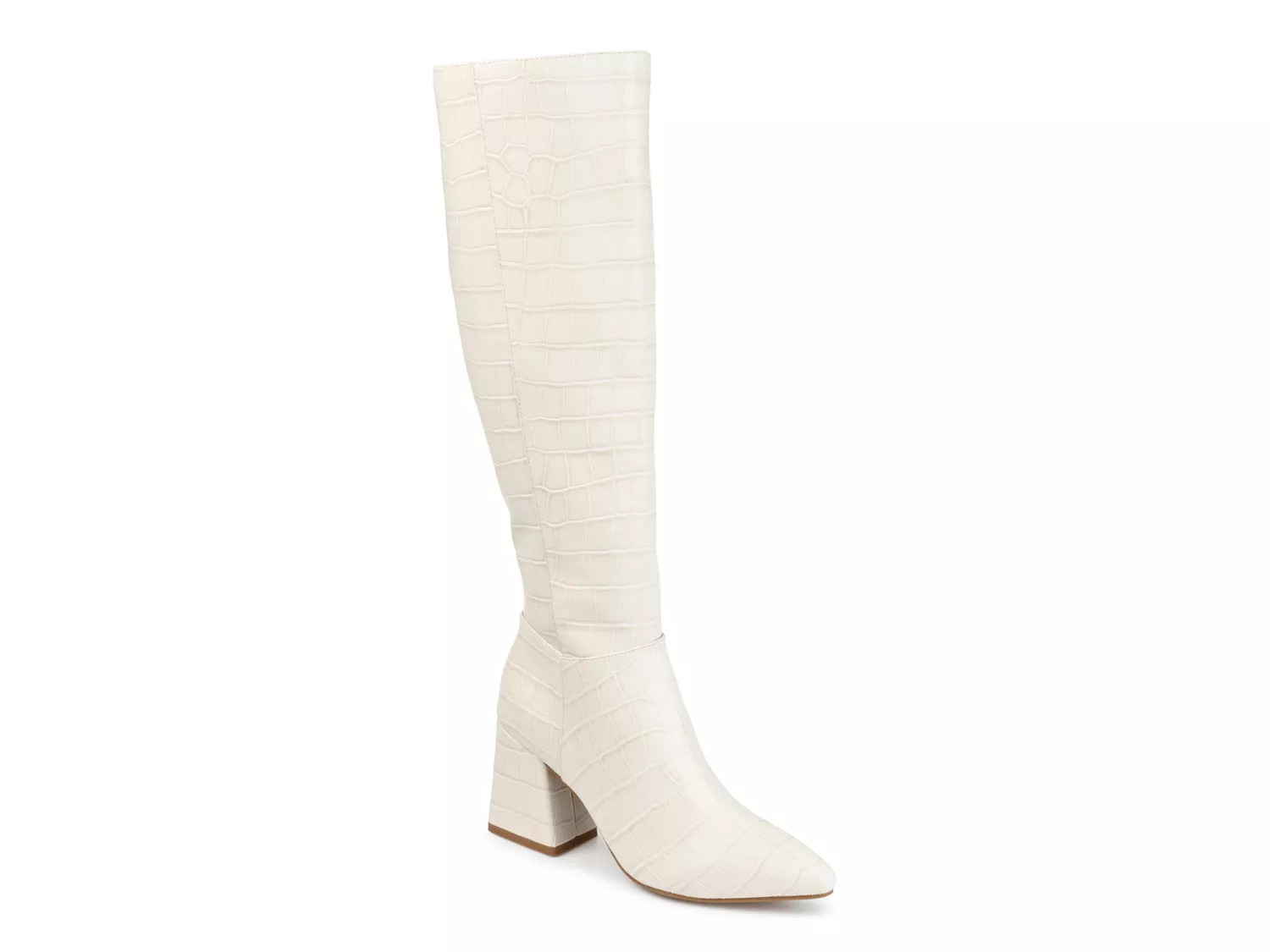 Journee Collection Landree Boot | Women's | Off White | Size 9 | Boots | DSW