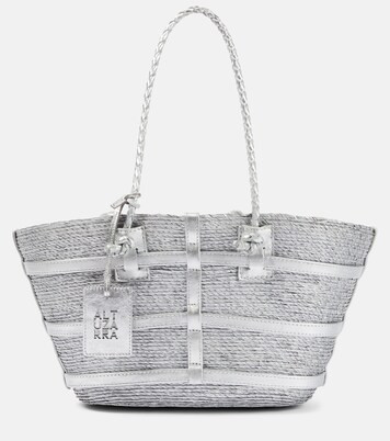 Watermill Small raffia tote bag | Mytheresa (US/CA)