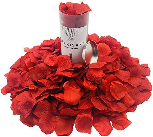 WAKISAKI (Separated, Deodorized) Artificial Fake Rose Petals | Amazon (US)
