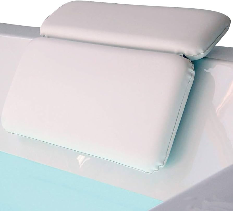 Gorilla Grip Luxury Bath Pillow, Slip Resistant Waterproof Bathtub Head Neck Support, Relaxing Sp... | Amazon (US)