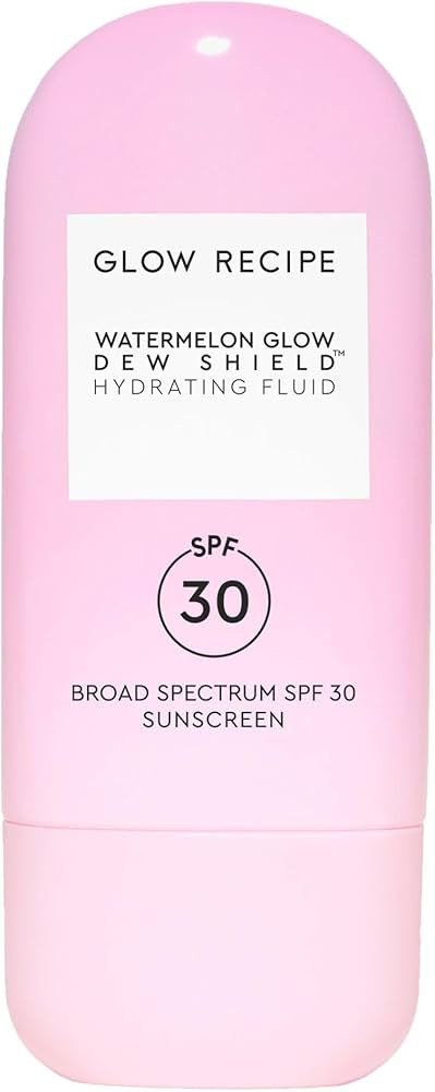 Glow Recipe Dew Shield Korean Face Sunscreen SPF 30 - Hydrating Moisturizer & Dewy, Lightweight S... | Amazon (US)