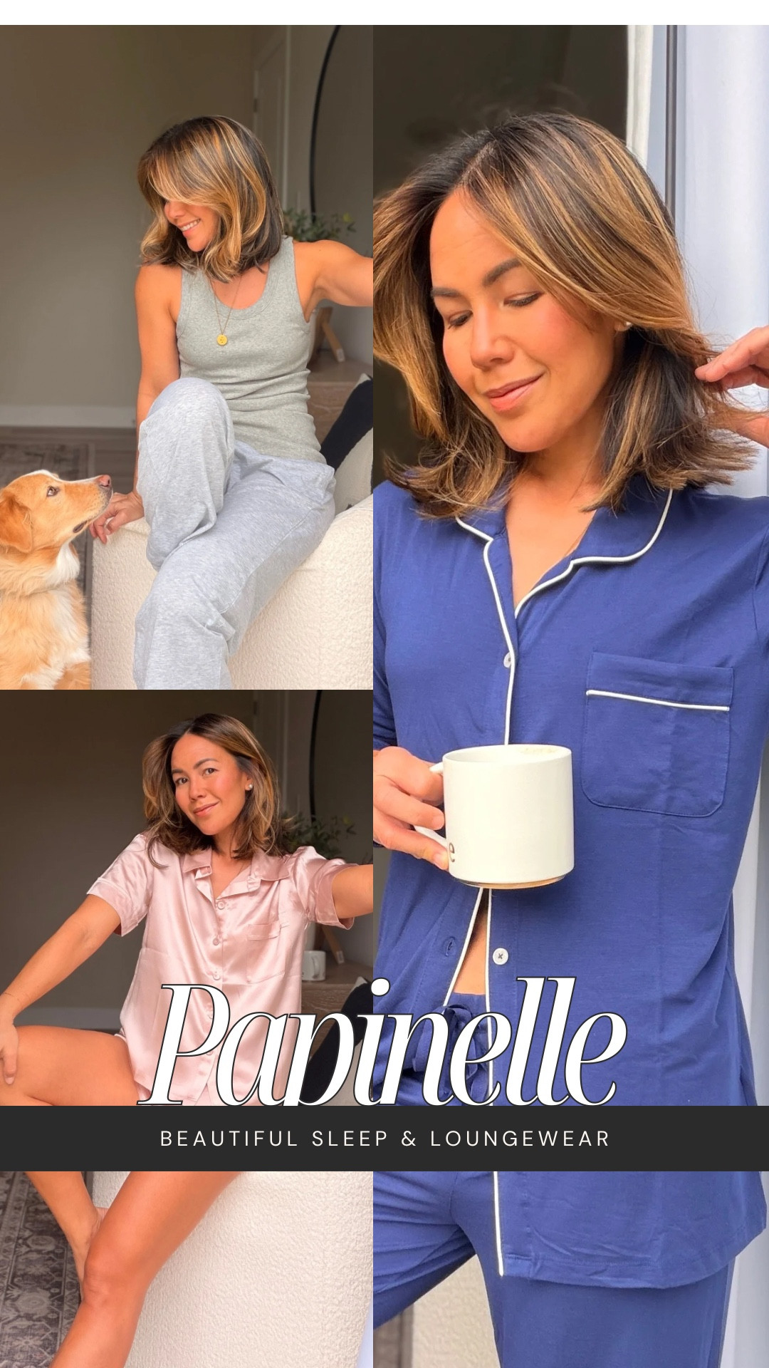 When fabric is everything, you notice the difference.✨

From naturally cool silk to buttery soft modal and organic cotton made with safe, non-toxic fabrics, @Papinelle Sleepwear ‘s Core collection is rooted in premium quality you experience the moment it touches your skin.

Designed for soft, slow moments at home — beautifully relaxed, effortlessly elevated.



#LTKmorningroutine #LTKselfcare
