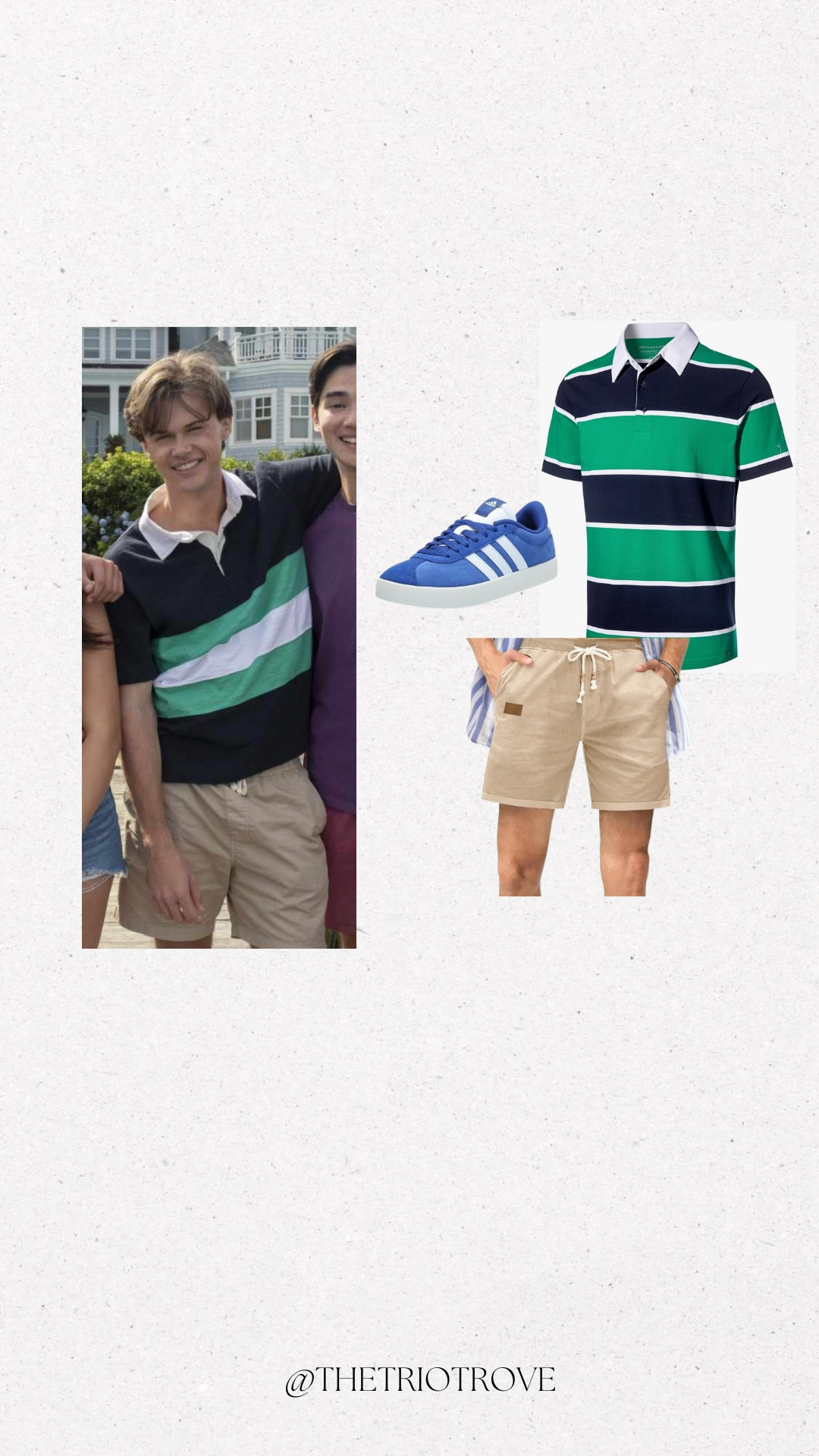 Channeling Conrad Fisher all year long 🌊☀️ If you’re obsessed with The Summer I Turned Pretty, you already know Conrad’s laid-back coastal style is everything. Think breezy button-downs, classic tees, and effortless beach vibes. I’ve linked all my Conrad-inspired summer faves for you to shop now! 👕🩳🕶️

#ConradFisherStyle #TheSummerITurnedPretty #TSITP #SummerOutfits wear #LTKStyle #LTKSummer #PreppyStyle #CoastalGrandson #BeachStyle #MensFashionInspo #OOTD #TVStyle #AmazonFinds 