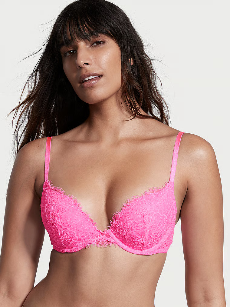 Lace-up Detail Push-Up Bra | Victoria's Secret (US / CA )