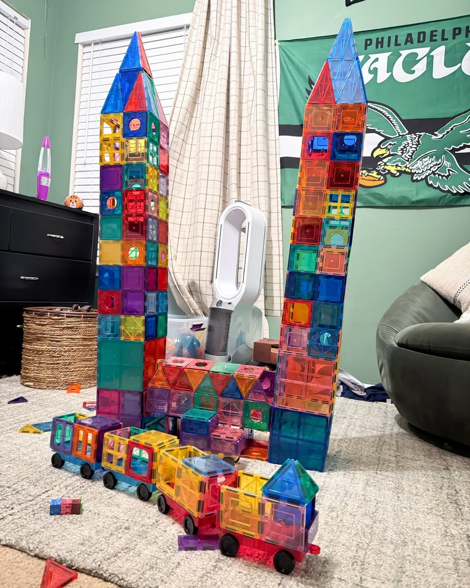 Kids magnet tiles on sale

Kids building toys
Construction toys
STEM toys
Magnetic building blocks
Building block sets
Creative kids toys
Educational toys
Hands on learning toys
Kids activity toys
Imaginative play toys

#LTKSeasonal #LTKSaleAlert
