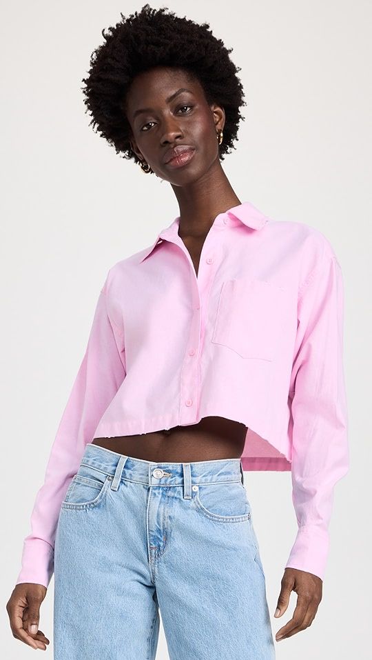 Oxford Cropped Shirt | Shopbop
