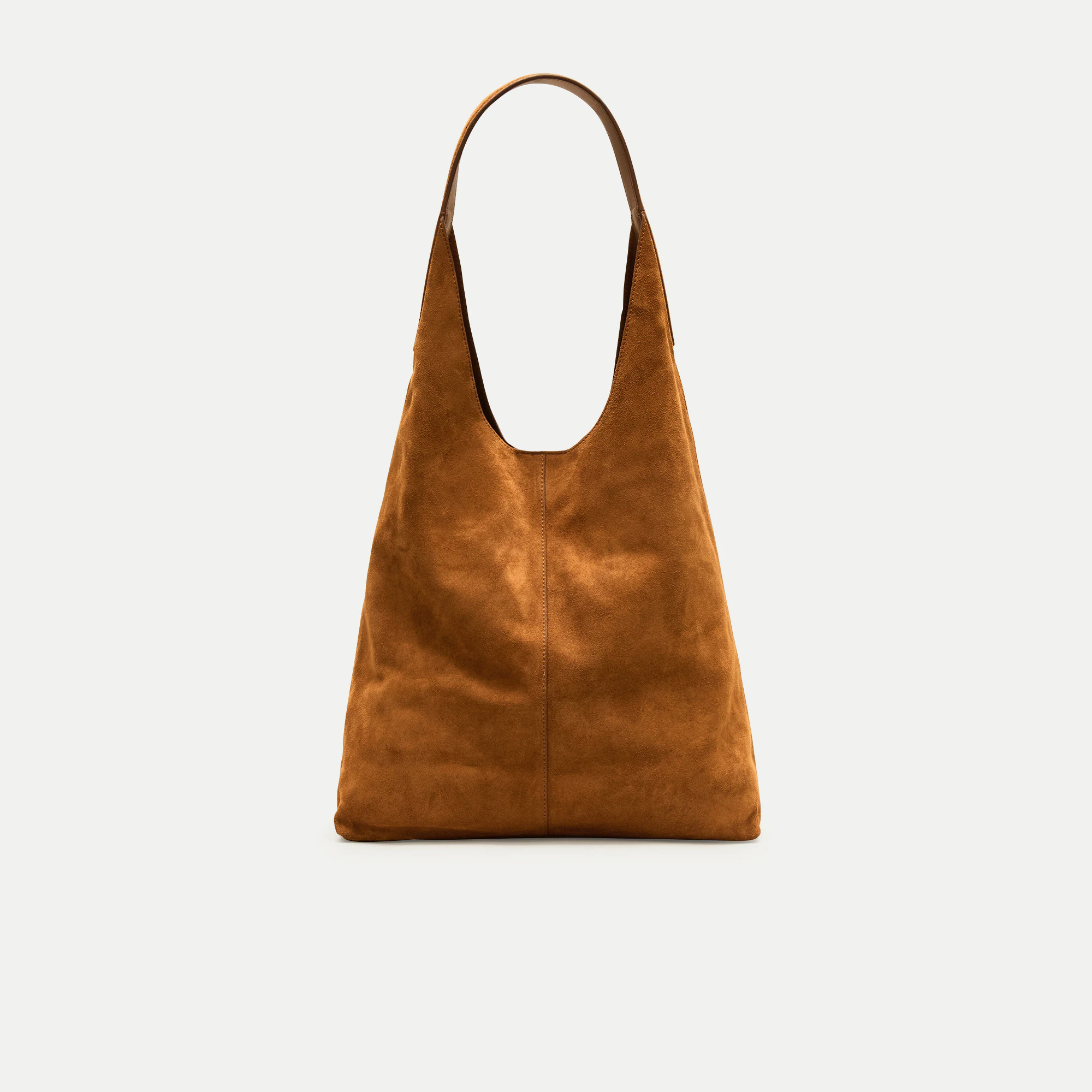 Slouchy tote in suede | J. Crew US