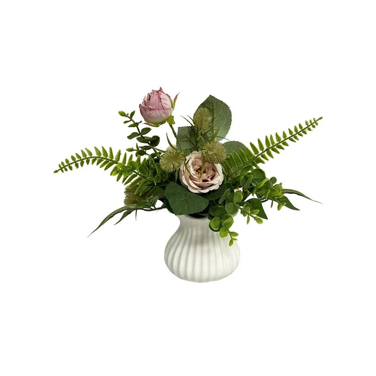 Artificial Easter Flower Arrangement in Pot, Multicolor, by My Texas House | Walmart (US)